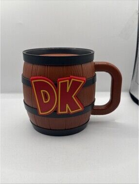 Universal Studios Epic Universe Super Nintendo World DK Donkey Kong Barrel Mug